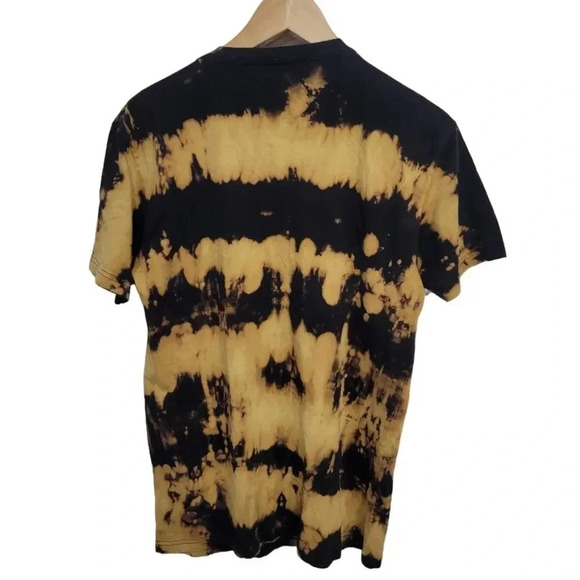 Rawyalty Couture Skull Biker V-Neck T-Shirt Medium - Picture 2 of 3